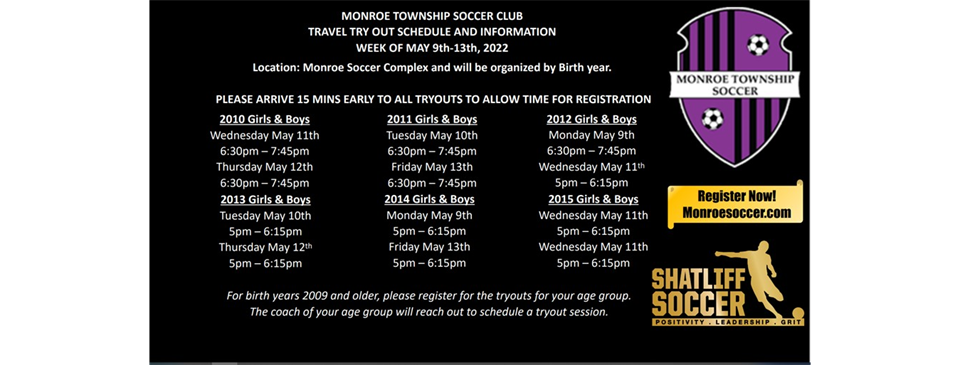 MTSC 2022-2023 Travel Tryouts