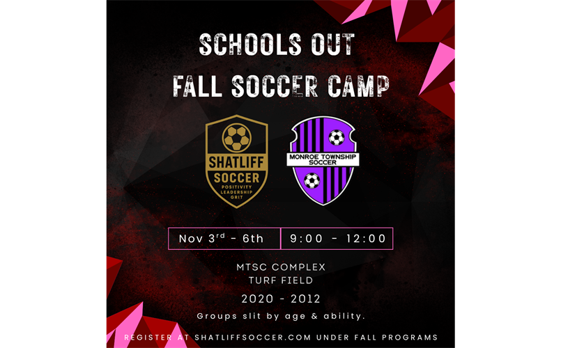Shatliff Soccer - School's Out 4-day Soccer Camp