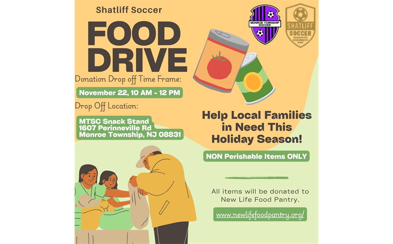 Shatliff Soccer Thanksgiving Food Drive
